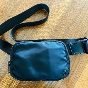 Lululemon Black Belt Bag